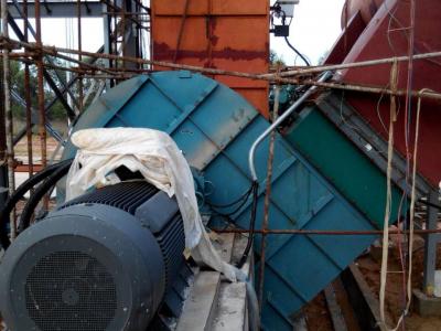 脫硫風(fēng)機(jī)安裝現(xiàn)場